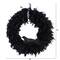 30&#x22; Halloween Raven Feather Wreath
